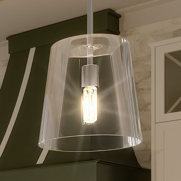 Luxury Colonial Pendant Light, Brushed Nickel, UHP3080