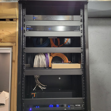 Network and AV Rack
