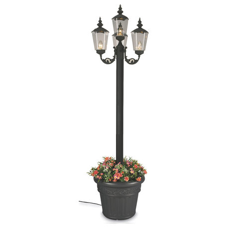 Ll-00430 Cambridge 00430 Four Lantern Planter, Park Style
