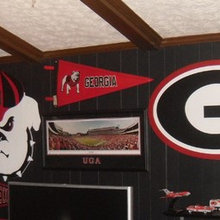 Georgia bulldog Man Cave
