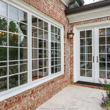 Terrific Balcony Showcasing New Windows and French Doors - Renewal by Andersen G