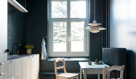 Eintauchen in die Pause: Eine blaugrüne Küche in Kiel