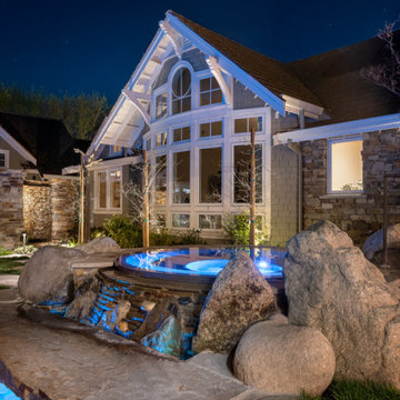 Alamo Estate Natural Swimming pool that brings Lake Tahoe home
