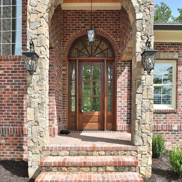 Transitional Brick Custom Home in Governors Club
