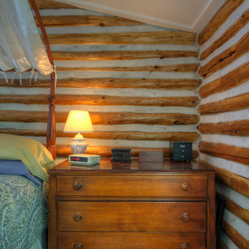 Medford Lakes Log Home