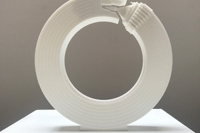 Alpha'a - Alexandre Arrechea 3D printed sculpture