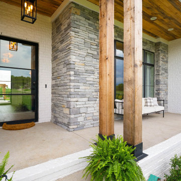 Front Entry and Covered Porch