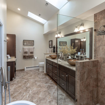 Elegant and Classy Bathroom Remodel for Home in Oakton, VA