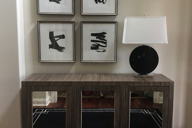Entryway - mid-sized contemporary entryway idea in Other