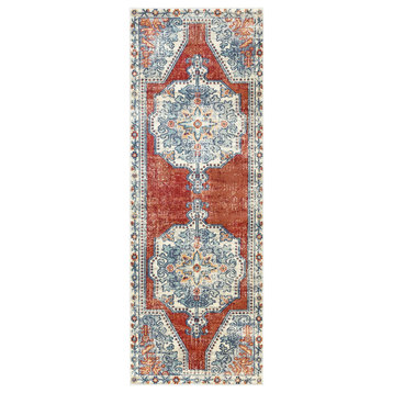 Henning Updated Traditional  Farmhouse 7'10" x 9'11" Area Rug