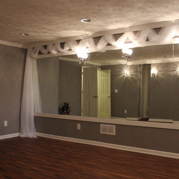 Avon Lake Basement Remodel with Dance Studio