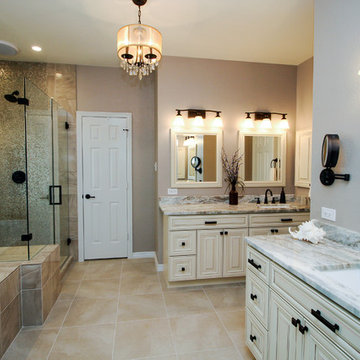 "Charmed" - Master Bathroom & Powder Room