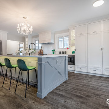Scarborough Kitchen Renovation - Minimizing the split in this 1990’s built Split