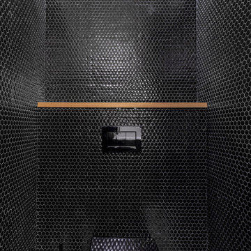 Baño "Luxury" | Black + White + Gold!
