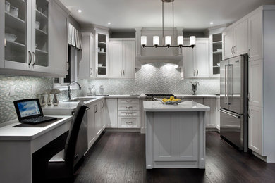 Kitchen - contemporary kitchen idea in Toronto