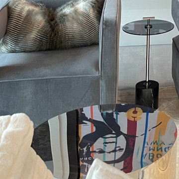 Modern Luxe Living Room – Houston