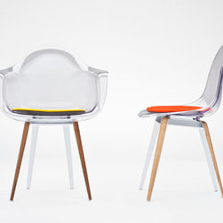 Slice Armchair and Side Chair by Kubikoff - Dining Chairs