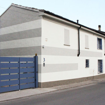 Casa con corte