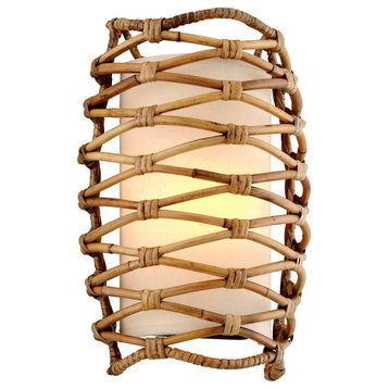 Troy Balboa 15" Wall Sconce in Bronze