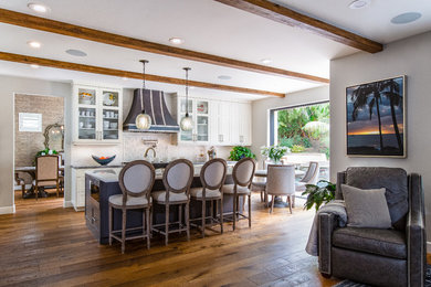 Transitional kitchen photo in San Diego