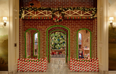 Get an Eyeful of a Life-Size Gingerbread House