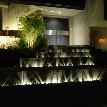 Inspired LED Outdoor Lighting - Entry Exterior Stair Lighting