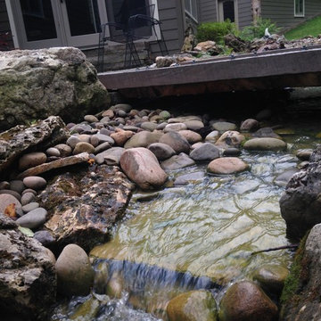 Water Feature - pondless stream