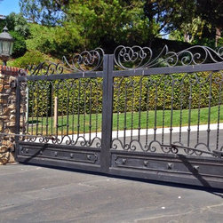 Driveway Gate Design Ideas - Home Fencing And Gates
