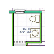 Bathroom - new one