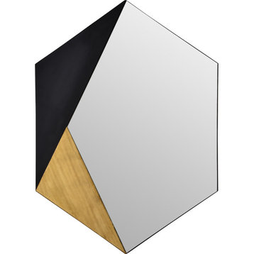 Cad Hexagon Mirror 30x40x1