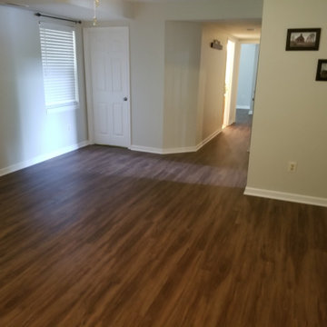 Banister/Baluster Stain + Flooring Replacement Project - Woodbridge, VA