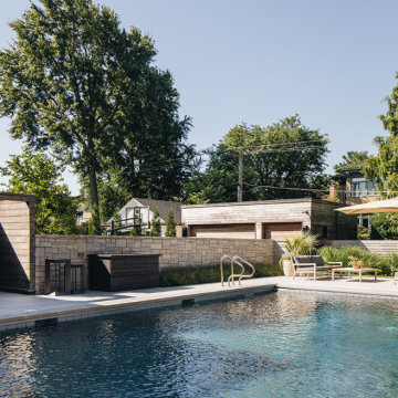 Modern Pool House
