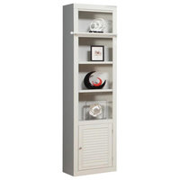 Emma Mason Signature Havant 5 Piece Bookcase Wall with Ladder in Cottage White