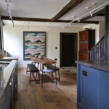 The Priory, Rustic Kitchen, Oxfordshire