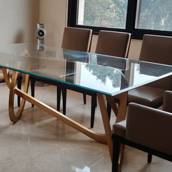 Geometricized Dining Table - Dining Tables