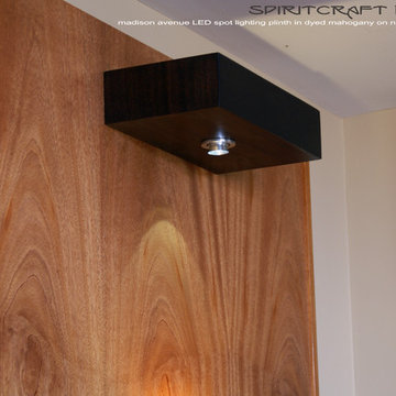 Madison Avenue Mid Century Style Consoles, Headboards and Wall Units