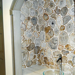Petrified Wood Tile, round - Park City, UT - Wall And Floor Tile