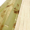 Wainscoting Bamboo Wall Panel for Interior Decor, Tortoise Green