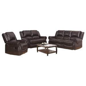 Cambridge 98527A2PC-BR Living Room Furniture Brown