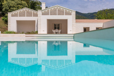 Villa veneta con piscina in collina