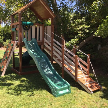 2017 Vinyl Play Structure / Playset Installations Los Angeles