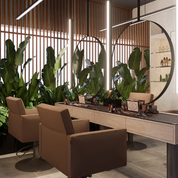 beauty shop interior