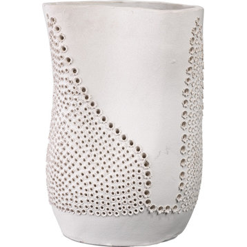 Moonrise Vase, Matte White