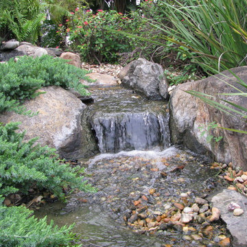 Landscape Design Pondless Water Feature
