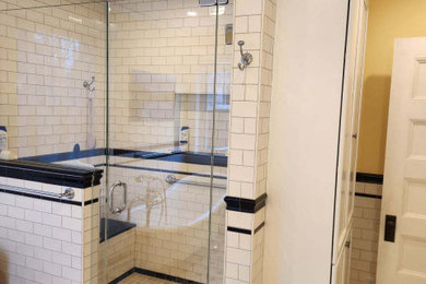 Elegant bathroom photo in Boston