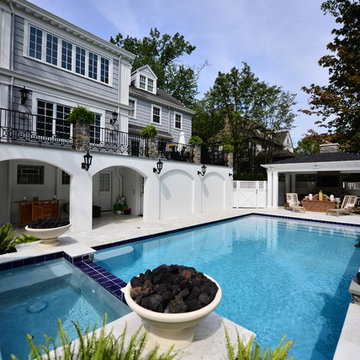 Pool and Pool House