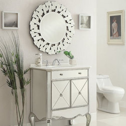 Mirrored Bathroom Vanities - Bathroom Vanities And Sink Consoles