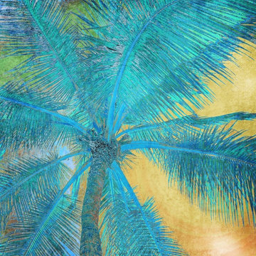 Succulents and Tropical Canvas Art by Irena Orlov