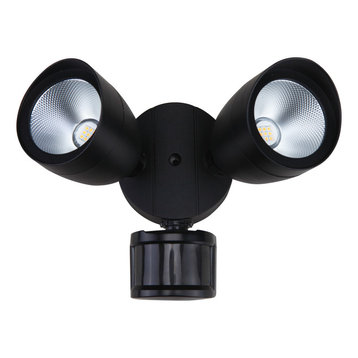 Led Security Lights, 5000K, Cri80, Es, Ul, 20W, Lm1400