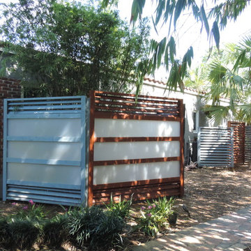 Privacy wall and screening